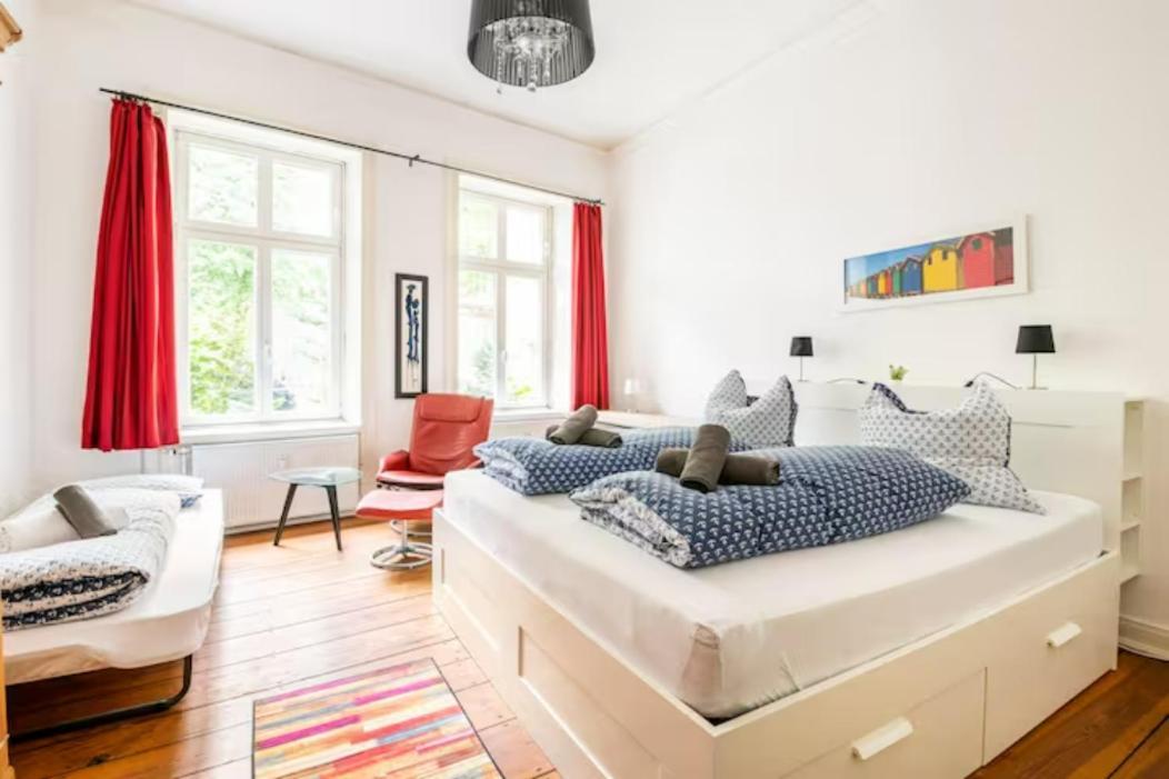 Großzügige 185m2-Altbauwohnung in Bestlage 7Zimmer-2Bäder-2Küchen-2WCs Hamburgo Exterior foto